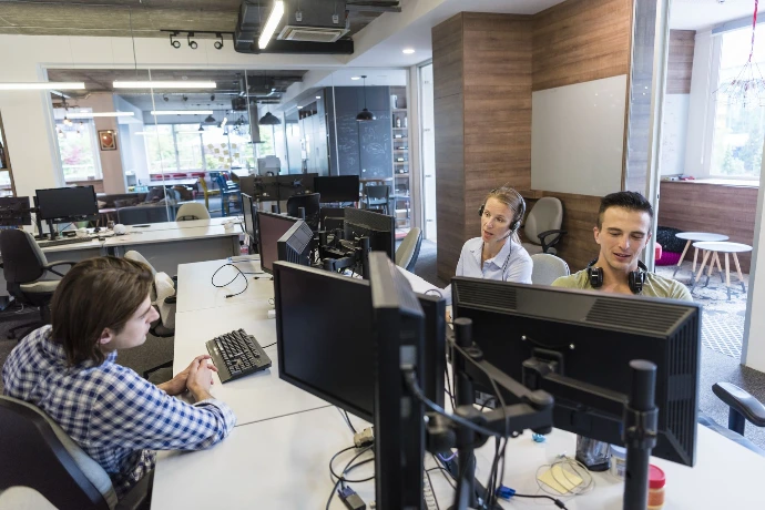 Salle de marché de trading EMT